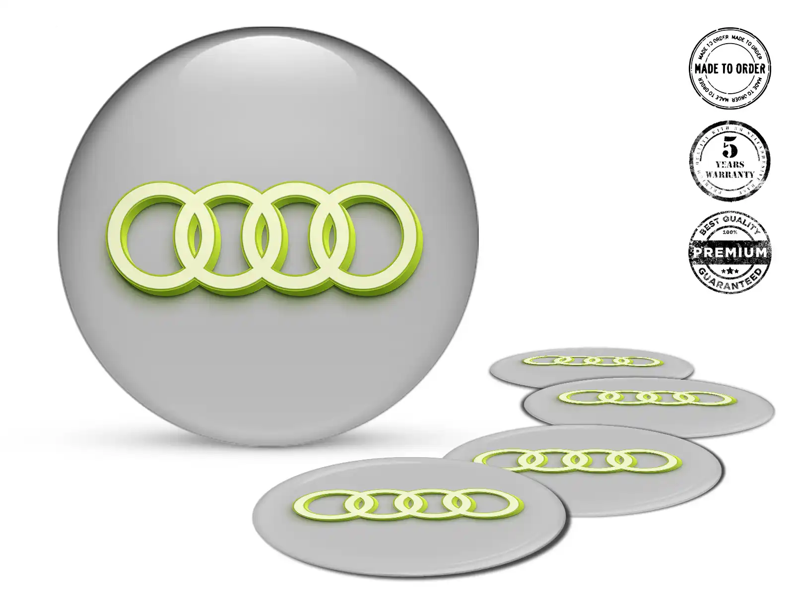 Audi Pegatinas Silicona Lujo Nexus Interestelar